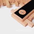 Gancho de madera de colgilla de madera estilo plegable de diferentes tamaños